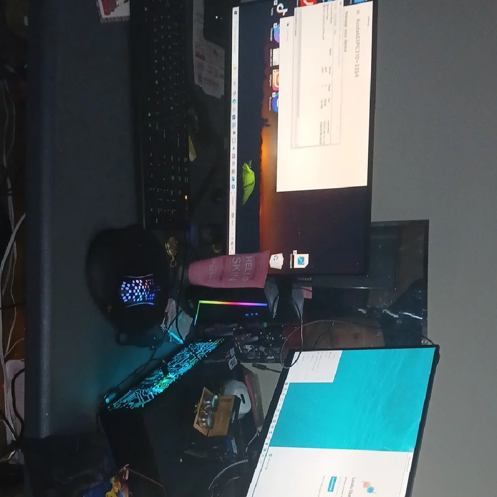 Dell Monitor with Black and Gray Design